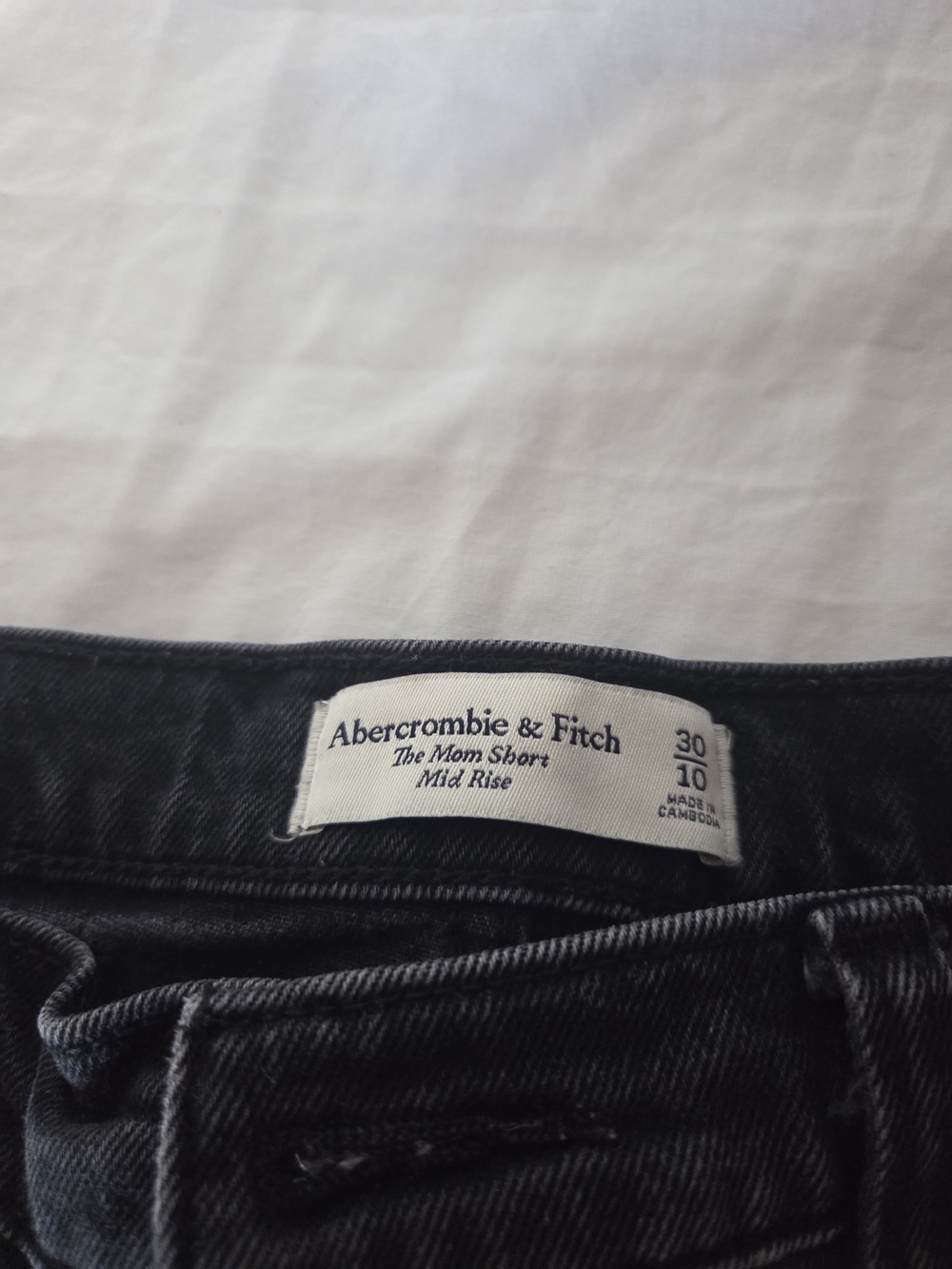 Abercrombie & Fitch Black Corduroy Men's Pants - Mild Rise